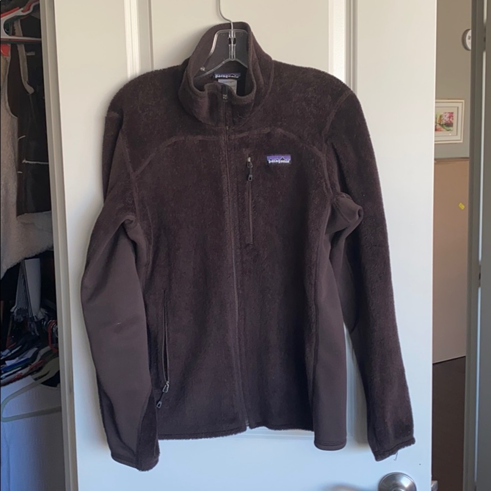Brown Patagonia Light Full Zip Jacket